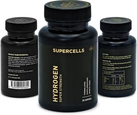 Molecular Hydrogen Tablets High Concentration 12ppm Fast Dissolving (30 Count)